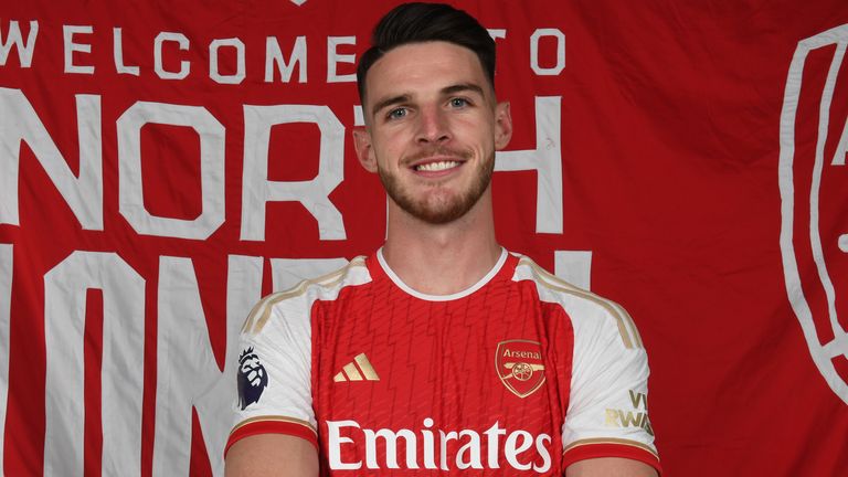 Declan Rice Resmi Bergabung Dengan Arsenal
