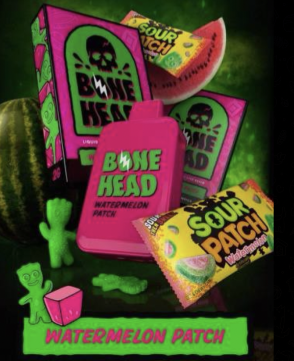 Bonehead Watermelon Sour Patch 2G Disposable